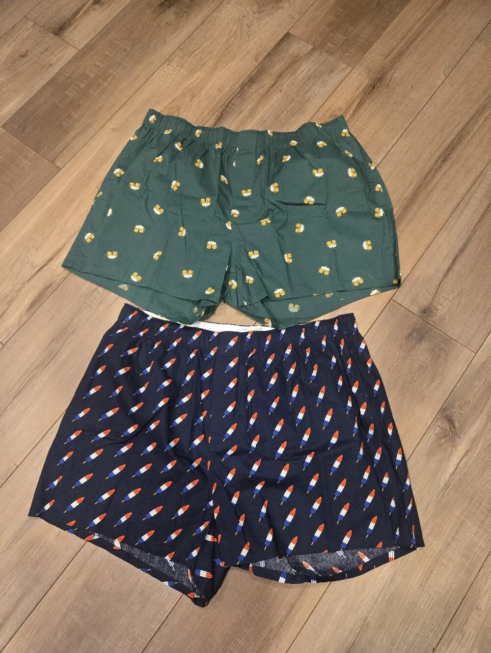 J.Crew Men’s XL Boxer Shorts – 100% Cotton 2 Piece NEW